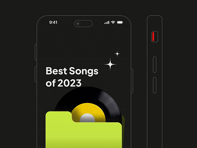 Best of 2023 - Daily UI app best of 2015 daily ui design minimal music pop up streaming ui ux