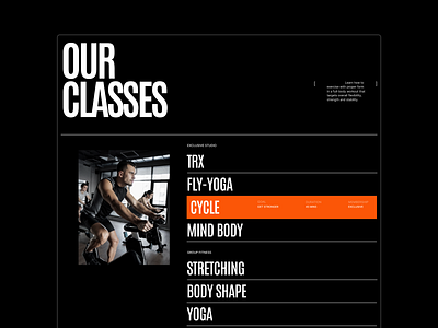 Fit And You Website Services black design fitness health minimalism sport typography ui ux web web page webdesign website