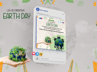 Earth Day I Social Post graphic design social media