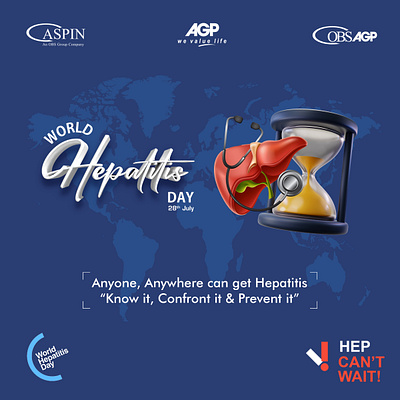 World Hepatitis Day graphic design hepatitisday social media