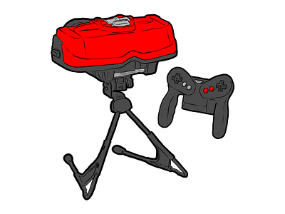 Virtual Boy - 1995 art console drawing game gaming illustration konsol nintendo retro retro gaming retrogaming virtual boy vr