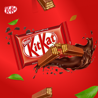 Social media post design banner design choclate design dairymilk food design food post food posters inspirational design kitkat post design poster design social media post design template design