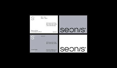 SECNS BRANDING brand brand identity branding business card design graphic design logo name card packaging visual identity