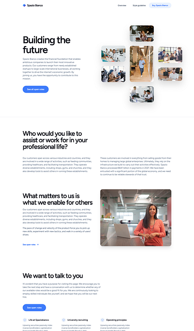 Spazio Bianco – SaaS Multipage theme astro css landing page multipage theme saas tailwind