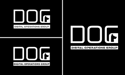 Creative Logo Design Complete for Brand DOG creative logo custom logo digital logo dog logo logo design modern logo