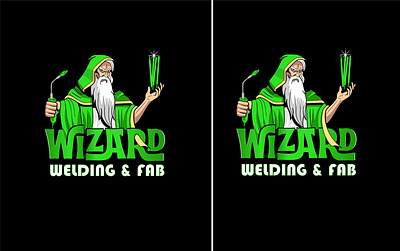 Logo Design Complete for Welding & fab Firm bold logo custom logo fabrication logo neon logo welder logo welding company logo wizard logo