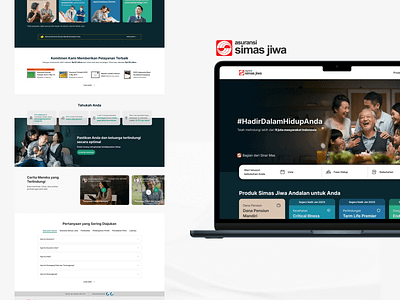 SimasJiwa - MultiFinance Website clean foryourpage ideated inspiration multifinance ui design ux design website