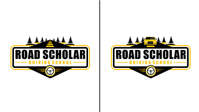 Logo Design Complete for Driving School custom logo driving logo driving school logo school logo