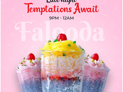 Falooda Table Top Design branding falooda falooda table top design graphic design motion graphics table top design ui