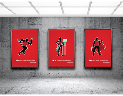 Ace Campaign ad advertising art direction branding campaign graphic design illustration logo marketing