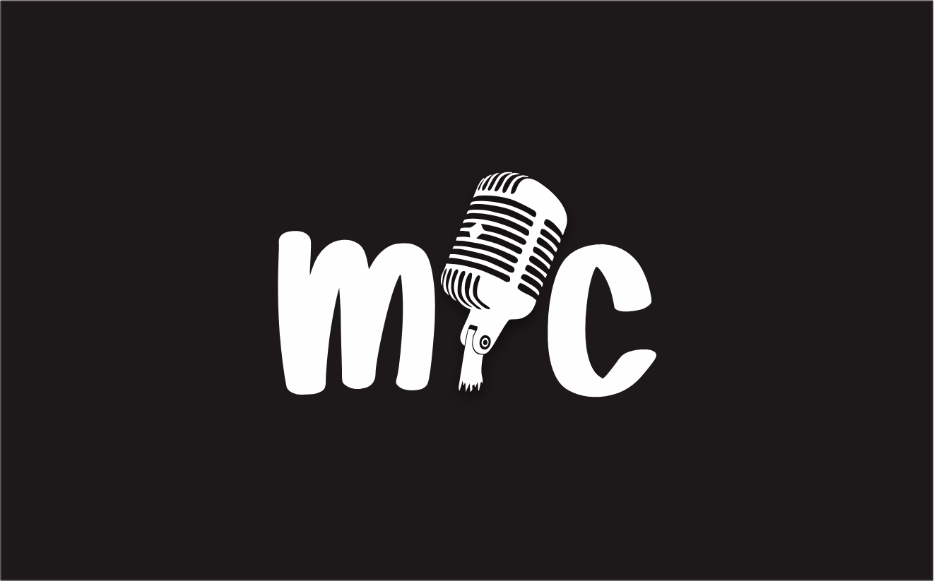 HD Podcast Mic Broadcast Logo - Graphic Design | MIXTAPEPSDS.COM