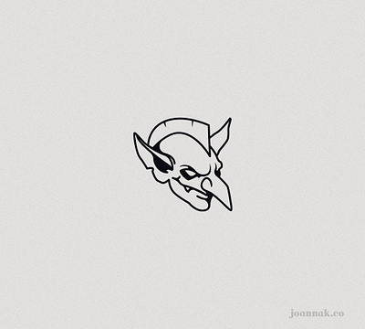 Goblin logo branding design illustration logo logomark