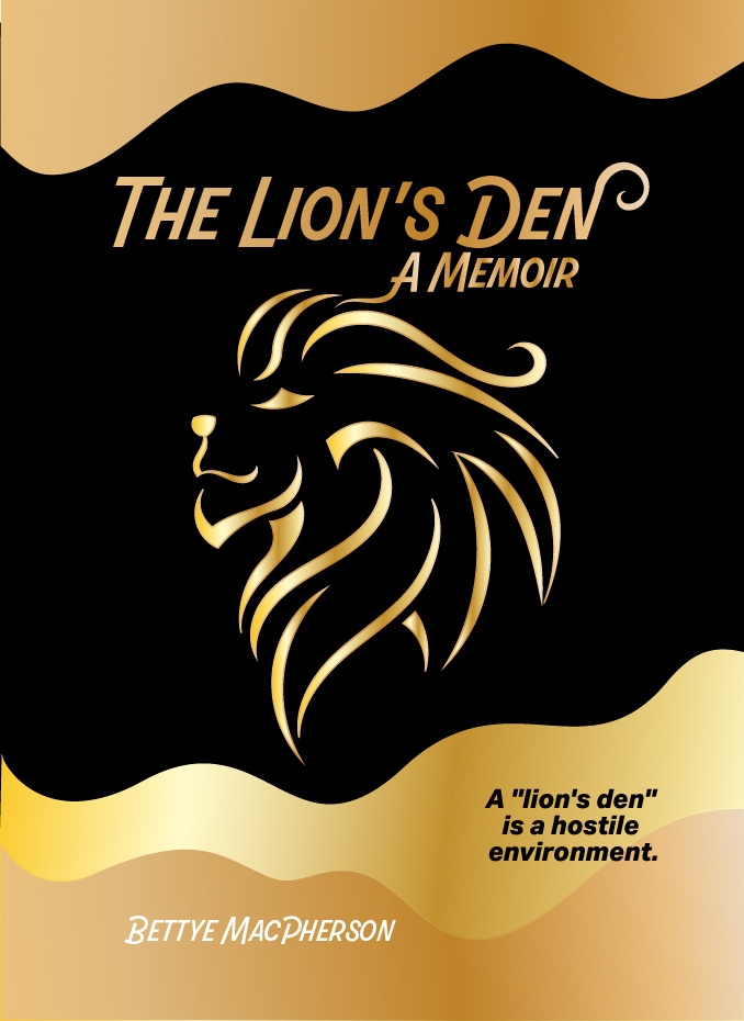 The Lion's Den book design by ivetastic on Dribbble