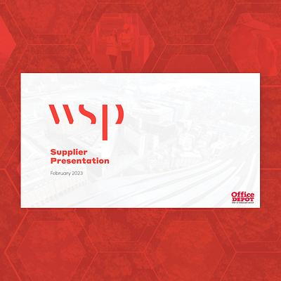 OD x WSP - PowerPoint Deck artwork deck design digital media powerpoint ppt presentation