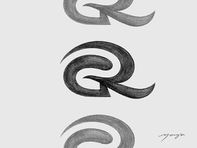 GR Logotype alphabet branding calligraphy drawn elegant font fonts g letter lettering logo logotype r sketch symbol text type typeface typography