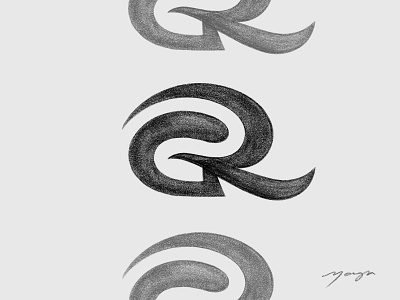 GR Logotype alphabet branding calligraphy drawn elegant font fonts g letter lettering logo logotype r sketch symbol text type typeface typography