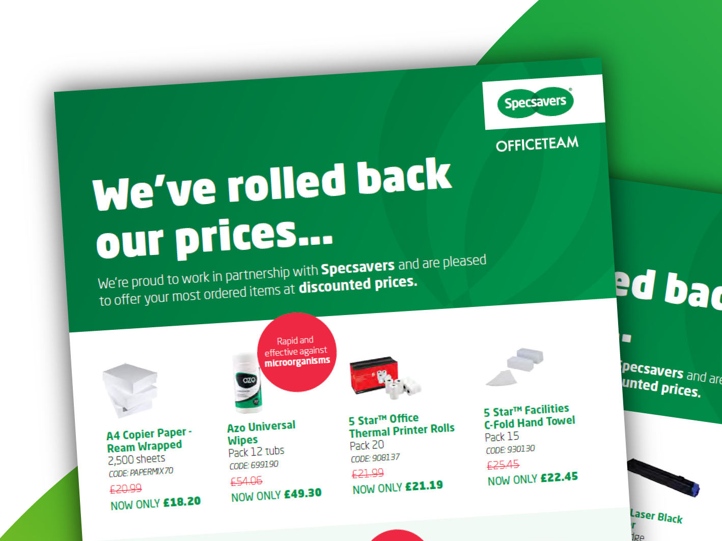 Specsavers x OT - Digital Flyer Design by Chris Rice on Dribbble