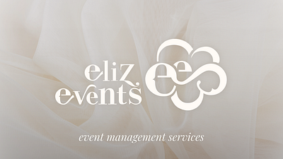 Eliz Events- Brand Identity aesthetic brand brand design brand identity branding corporate logo event management graphic design logo visual identity wedding planner