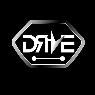 Car Service Logo: Drive branding design graphic design logo typography