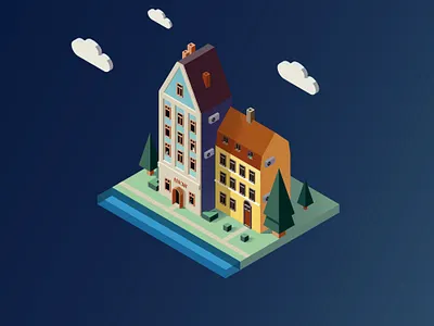 Vector Art - Isometry ai design illustration isometry vector