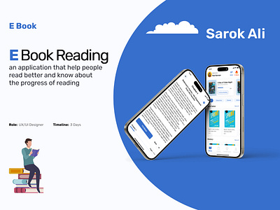 E Book Reading app design book design e book illustration product design reading ui ui design ux ux design