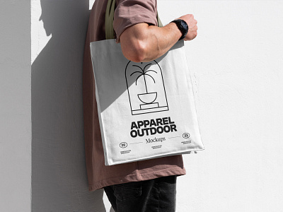 Outdoor Apparel Mockups PSD scenes apparel branding canvas bag design download hoodie identity logo mockup mockups psd template tshirt typography