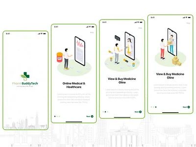 PharmBuddy Mobile App Ui appdesign design pharma pharma app ui ui design uiuxdesign userinterface