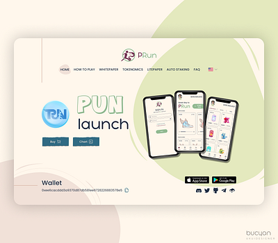 NFT Landing Page & App design landing page mobile app nfts ui