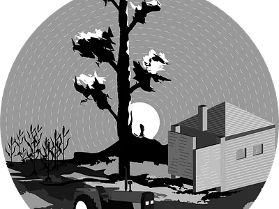 Farm Logo. Vector Art. abstract art branding design farm logo graphic design illustration logo monochrome typography ux vector