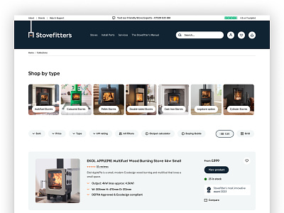 Shopify Store Concept: Ecommerce Website by uxxperience on Dribbble