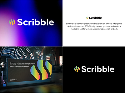 Scribble | Brand & Visual Identity branding design graphic design illustrator logo vector