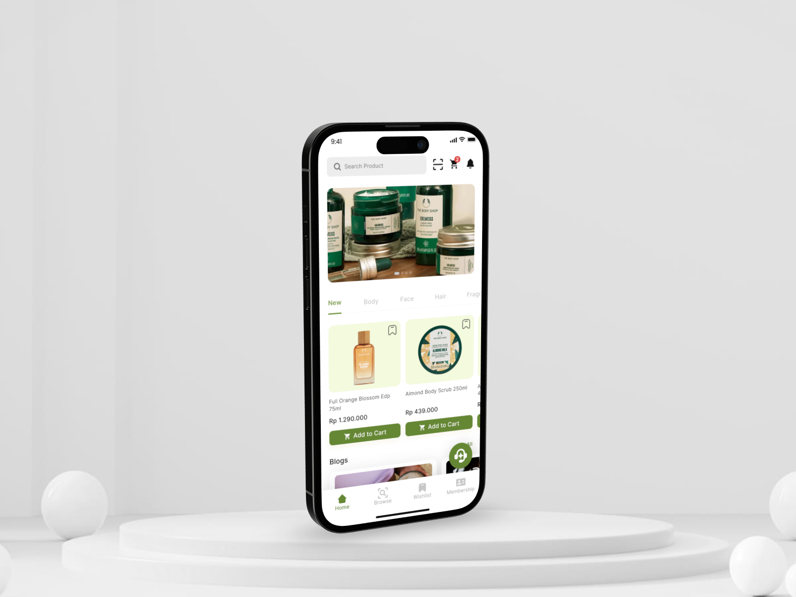 Bodyshop - App Revamp application bodyshop mobile revamp shop ui ux