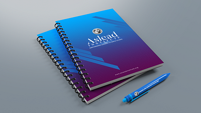 Note Book Mock-up branding graphic design logo