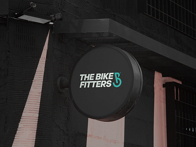 The Bike Fitters art directed branding graphic design logo mockup visual identity