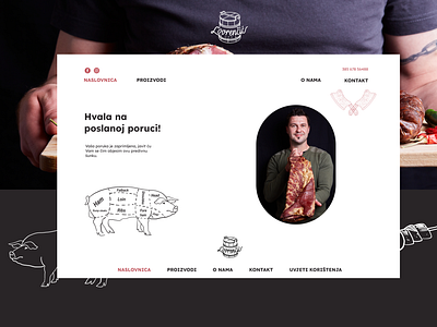 Butchery - web design butcherweb butcherywebdesign figma meatdesign webdesign