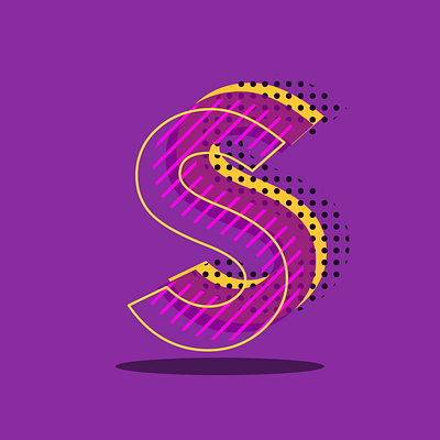 S Letter Typography graphic design lettering logo typography