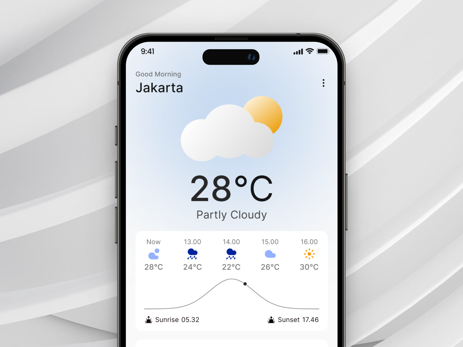 Weatheria - Weather App application design mobile ui ux weather