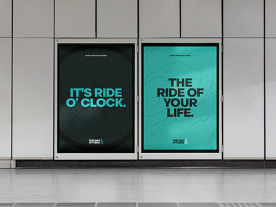 The Bike Fitters - Billboard billboard branding concept design graphic design logo visual identity