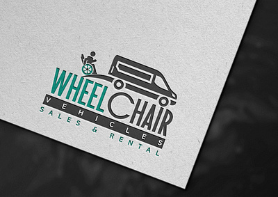 Logo Design Complete for Brand Wheelchair Vehicles chair logo creative logo medical logo modern logo wheel chair logo