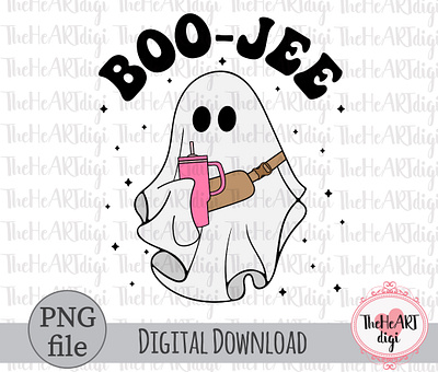 BooJee Ghost Sublimation PNG design bojee ghost boojee coffee cute ghost funny funny halloween graphic design halloween halloween season illustration spooky spooky season stanley stanley tumbler sublimation sublimation png t shirt design tumbler