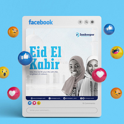 Social Media Design for Innkeeper design eid el kabir social media design