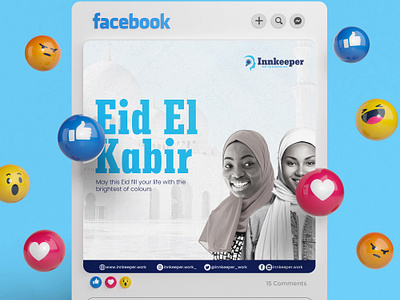 Social Media Design for Innkeeper design eid el kabir social media design