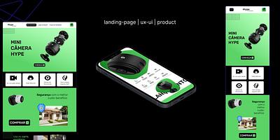 Landing Page - UX - UI - Product Manager design graphic design landing page logo ui ux web