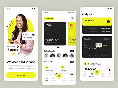 Finance concept for mobile design finance minimal product design ui ux