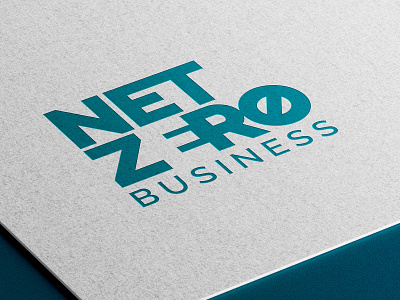 Net Zero Business Banking Logo Design branding graphic design illustrator logo