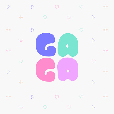 GaGa Logo Design app branding ill illustration kids logo typography vector