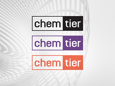Logo Chemtier bold logo branding business logo chemical chemistry corporate logo graphic design industrial logo industry logo logo logotype wordmark
