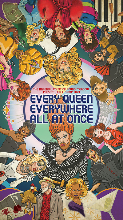 Every Queen Everywhere Illustration design graphic design illustration illustration art