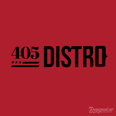 405 Distro Logo Design Concept branding consumer goods illustration logo