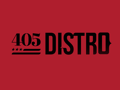 405 Distro Logo Design Concept branding consumer goods illustration logo